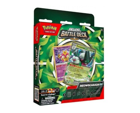 Karty Deluxe Battle Deck Meowscarada ex Karty Deluxe Battle Deck Meowscarada ex
