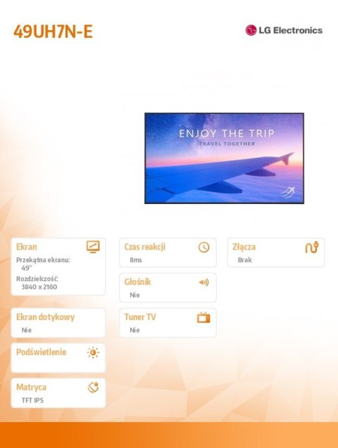 Monitor 49UH7N-E IPS 700cd/m2 24/7 Monitor 49UH7N-E IPS 700cd/m2 24/7