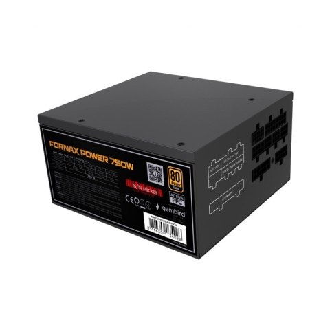 Zasilacz komputerowy Fornax Power 750W aktywny PFC wentylator 12 cm 80+Gold Zasilacz komputerowy Fornax Power 750W aktywny PFC wentylator 12 cm 80+Gold