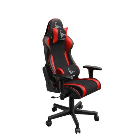 Krzesło gamingowe Scorpion czarno-czerwone Krzesło gamingowe Scorpion czarno-czerwone