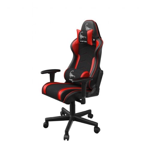 Krzesło gamingowe Scorpion czarno-czerwone Krzesło gamingowe Scorpion czarno-czerwone