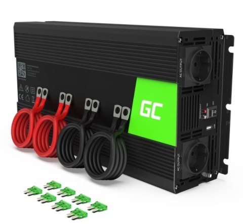 Przetwornica 12V/230V 2000W/4000W Czysty sinus Przetwornica 12V/230V 2000W/4000W Czysty sinus