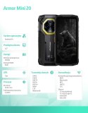 Smartfon Armor Mini 20 8/256GB czarny