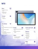 Tablet W10 WiFi 10.1 cala 4/128GB Space Grey z ładowarką