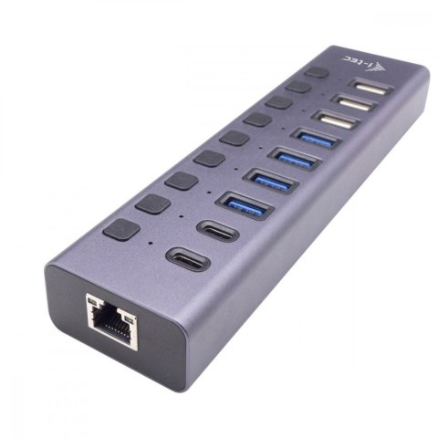 Hub USB 3.0/USB-C 9 portów LAN + Power Adapter 60W Hub USB 3.0/USB-C 9 portów LAN + Power Adapter 60W