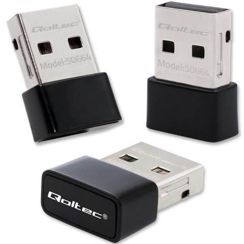 Ultraszybki bezprzewodowy mini adapter USB Wi-Fi | standard AC | 650Mbps Ultraszybki bezprzewodowy mini adapter USB Wi-Fi | standard AC | 650Mbps
