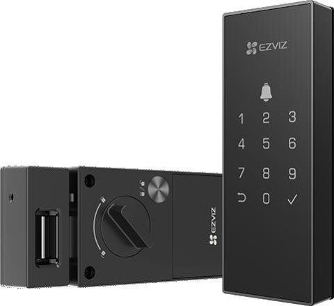 Inteligentny zamek cyfrowy Ezviz DL03 czarny Inteligentny zamek cyfrowy Ezviz DL03 czarny