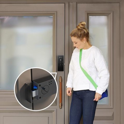 Inteligentny zamek cyfrowy Ezviz DL03 czarny Inteligentny zamek cyfrowy Ezviz DL03 czarny