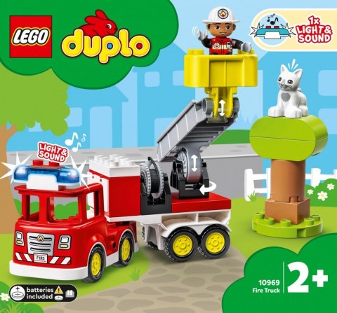 Klocki DUPLO 10969 Wóz strażacki Klocki DUPLO 10969 Wóz strażacki