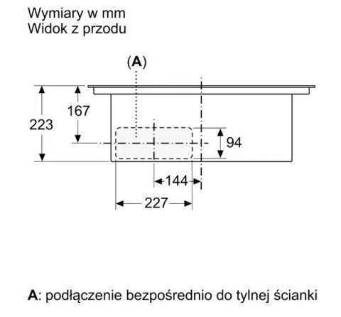 Płyta indukcyjna z wbudowanym wyciągiem PVS611B16E Płyta indukcyjna z wbudowanym wyciągiem PVS611B16E