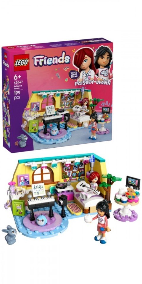 Klocki Friends 42647 Pokój Paisley Klocki Friends 42647 Pokój Paisley