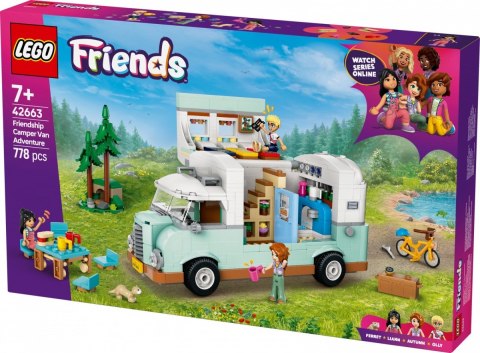 Klocki Friends 42663 Przygoda w kamperze przyjaciół Klocki Friends 42663 Przygoda w kamperze przyjaciół