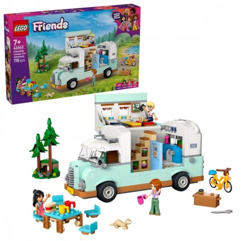 Klocki Friends 42663 Przygoda w kamperze przyjaciół Klocki Friends 42663 Przygoda w kamperze przyjaciół