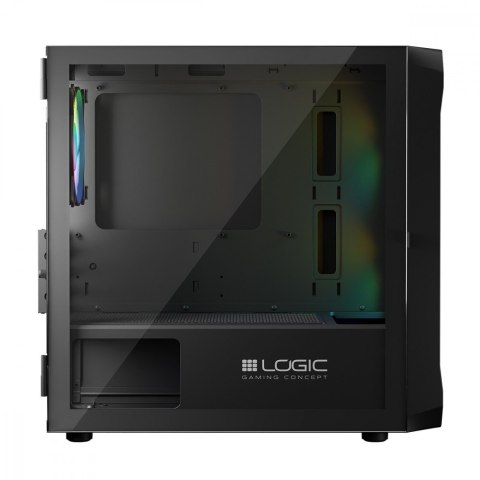 Obudowa Komputerowa Logic Portos ARGB Mini USB 3.0 Czarna Obudowa Komputerowa Logic Portos ARGB Mini USB 3.0 Czarna