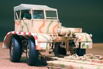 Model plastikowy FAMO with Tank Transporter Model plastikowy FAMO with Tank Transporter
