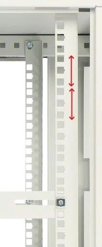 Szafka wisząca rack 9U 600x450 szara metalowe drzwi Szafka wisząca rack 9U 600x450 szara metalowe drzwi