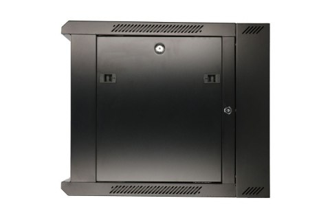 Szafka wisząca rack 9U 600x600 czarna dwusekcyjna Szafka wisząca rack 9U 600x600 czarna dwusekcyjna