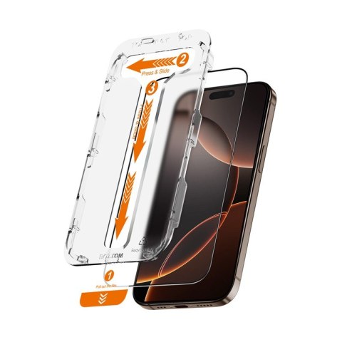 Szkło hartowane EasyShield 2-Pack - iPhone 16 Pro Max (2 sztuki) Szkło hartowane EasyShield 2-Pack - iPhone 16 Pro Max (2 sztuki)