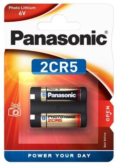 Bateria 2CR5 / 245 / DL245 1BL PANASONIC 6V (1 szt.) Bateria 2CR5 / 245 / DL245 1BL PANASONIC 6V (1 szt.)