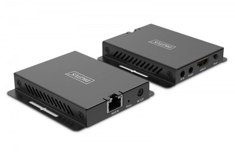 Przedłużacz/Extender HDMI 4K120Hz 40m po skrętce HDCP 2.3 IR EDID (zestaw) Przedłużacz/Extender HDMI 4K120Hz 40m po skrętce HDCP 2.3 IR EDID (zestaw)