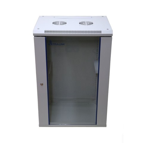 Szafa rack 15U 600x450mm szara wisząca Szafa rack 15U 600x450mm szara wisząca