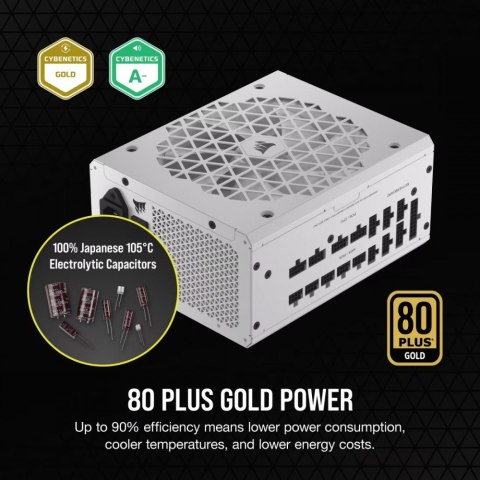 Zasilacz RM1200X SHIFT 80+ GOLD ATX WHITE Zasilacz RM1200X SHIFT 80+ GOLD ATX WHITE