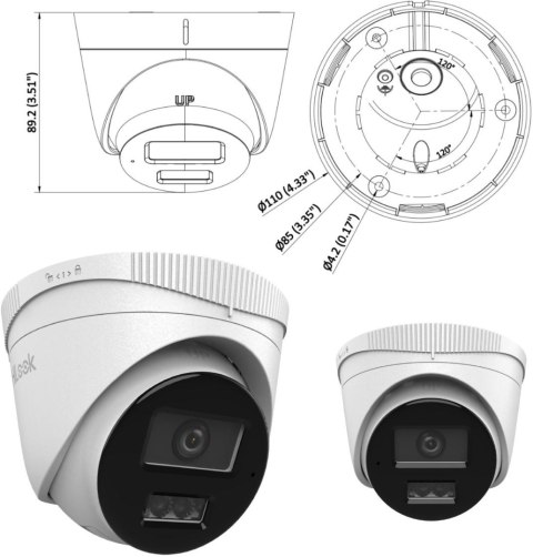 Kamera IP Hilook by Hikvision IPCAM-B8-30DL/A Kamera IP Hilook by Hikvision IPCAM-B8-30DL/A