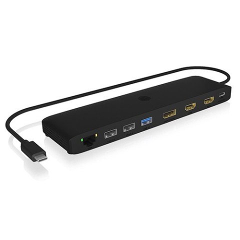 Stacja dokująca IB-DK2116-C 12in1,HDMI,DP,LAN,USB Stacja dokująca IB-DK2116-C 12in1,HDMI,DP,LAN,USB
