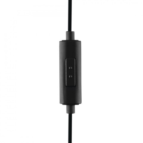Słuchawki dokanałowe USB C Czarne Słuchawki dokanałowe USB C Czarne
