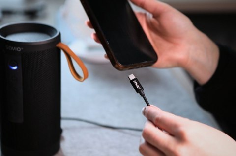 Kabel USB-C do mini-Jack 1m CL-187 Kabel USB-C do mini-Jack 1m CL-187
