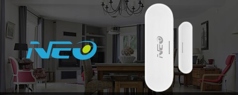 NEO Kontaktron Zigbee, czujnik wejścia Tuya NAS-DS07B NEO Kontaktron Zigbee, czujnik wejścia Tuya NAS-DS07B