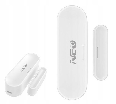 NEO Kontaktron Zigbee, czujnik wejścia Tuya NAS-DS07B NEO Kontaktron Zigbee, czujnik wejścia Tuya NAS-DS07B