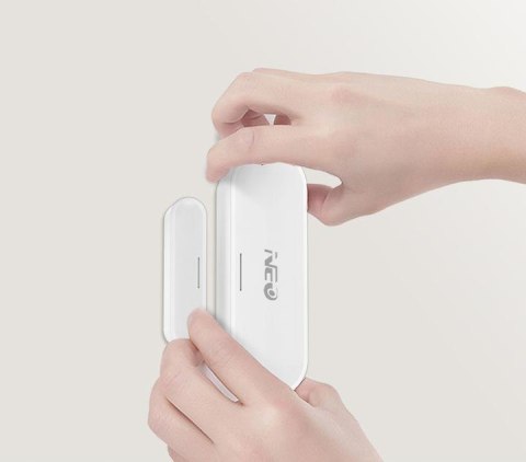 NEO Kontaktron Zigbee, czujnik wejścia Tuya NAS-DS07B NEO Kontaktron Zigbee, czujnik wejścia Tuya NAS-DS07B
