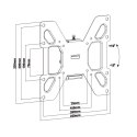 Uchwyt do telewizora lub monitora 23-42" MC-597 czarny max vesa 200x200 20kg TV Uchwyt do telewizora lub monitora 23-42" MC-597 czarny max vesa 200x200 20kg TV