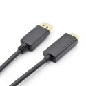 DisplayPort - HDMI Kabel 1.8m. czarny DisplayPort - HDMI Kabel 1.8m. czarny