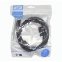 Kabel VGA 15M-15M 1.8 m., czarny pozłacany Kabel VGA 15M-15M 1.8 m., czarny pozłacany