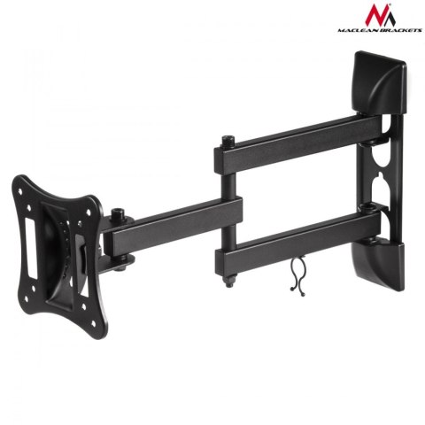 Uchwyt do telewizora lub monitora 13-27" 15 kg uniwersalny MC-719 czarny max vesa 100x100 Uchwyt do telewizora lub monitora 13-27" 15 kg uniwersalny MC-719 czarny max vesa 100x100