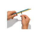 Nylonowe opaski zaciskowe 200 x 2.5mm 100szt. czarne Nylonowe opaski zaciskowe 200 x 2.5mm 100szt. czarne