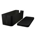 Organizer kabli Cable Box, czarny Organizer kabli Cable Box, czarny