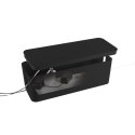 Organizer kabli Cable Box, czarny Organizer kabli Cable Box, czarny