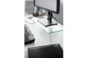 Szklana podstawa dla monitora, powierzchnia robocza: 56x21cm, max. obciążenie: 20kg Szklana podstawa dla monitora, powierzchnia robocza: 56x21cm, max. obciążenie: 20kg