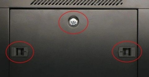 Szafka wisząca rack 9U 600x600 czarna dwusekcyjna Szafka wisząca rack 9U 600x600 czarna dwusekcyjna
