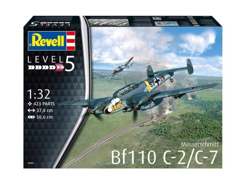 Model plastikowy Messerschmitt BF-110-C7 Model plastikowy Messerschmitt BF-110-C7
