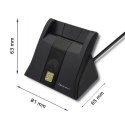 Inteligentny czytnik chipowych kart ID | USB 2.0 | Plug&play Inteligentny czytnik chipowych kart ID | USB 2.0 | Plug&play