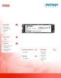 Dysk SSD P300 256GB M.2 PCIe Gen 3 x4 1700/1100