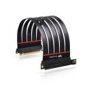 Riser taśma - TT Premium PCI-E 4.0 x16 Extender - 300mm 90° Riser taśma - TT Premium PCI-E 4.0 x16 Extender - 300mm 90°