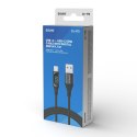 Kabel USB - USB C z wyświetlaczem, 60W, 1m, CL-172 Kabel USB - USB C z wyświetlaczem, 60W, 1m, CL-172