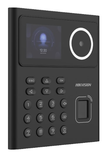 TERMINAL Z IDENTYFIKACJĄ TWARZY I LINII PAPILARNYCH HIKVISION DS-K1T320MFWX TERMINAL Z IDENTYFIKACJĄ TWARZY I LINII PAPILARNYCH HIKVISION DS-K1T320MFWX