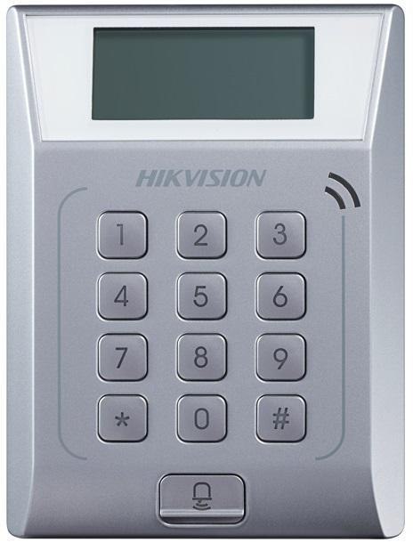 ZAMEK SZYFROWY Z WYŚWIETLACZEM HIKVISION DS-K1T802M ZAMEK SZYFROWY Z WYŚWIETLACZEM HIKVISION DS-K1T802M
