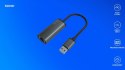 Adapter USB-A 3.1 Gen 1 do RJ-45 gigabit Ethernet, AK-55 Adapter USB-A 3.1 Gen 1 do RJ-45 gigabit Ethernet, AK-55